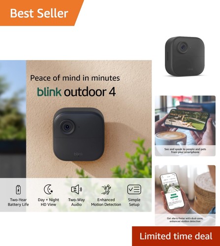 Smart wireless security camera - wireless,