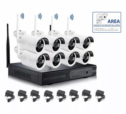 Video surveillance kit - kit, 8