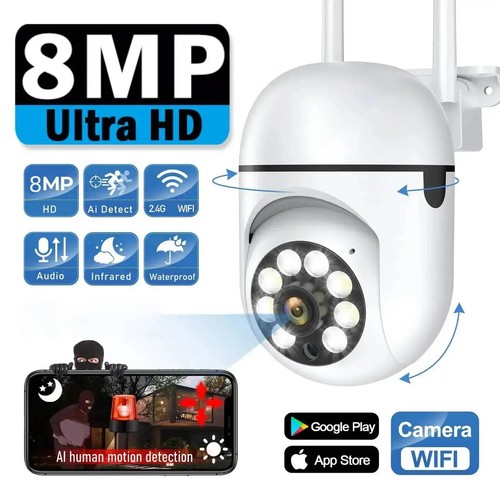 8mp wifi security cameras - security,