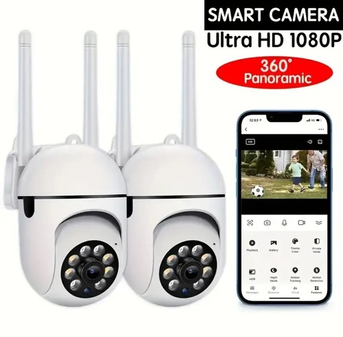 2pcs 1080p security wifi - 1080p, hd